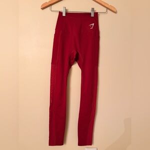 Gymshark Bold Red Leggings